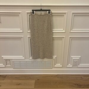 Elegant Cream Ann Taylor Skirt